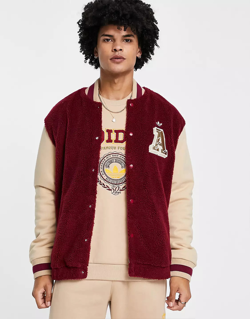 Jacket Quilted Coat Sherpa Lined - Image 2